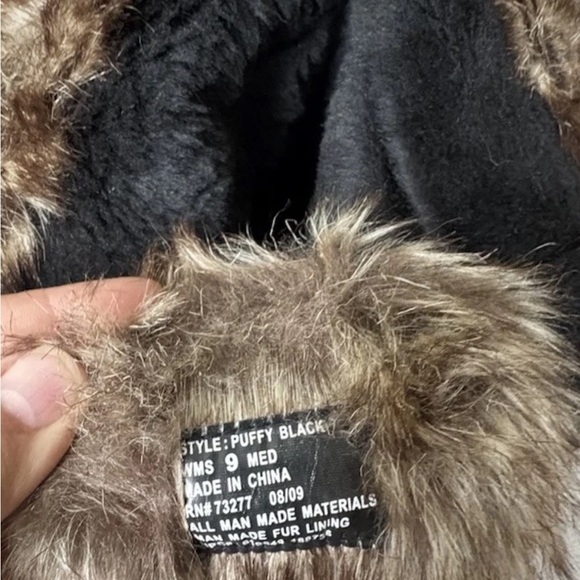 ❄️ ZeroXposur Puffy Black Winter Snow Boots ❄️ - Picture 3 of 4